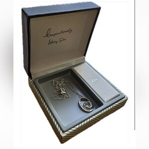 Love 925 silver necklace